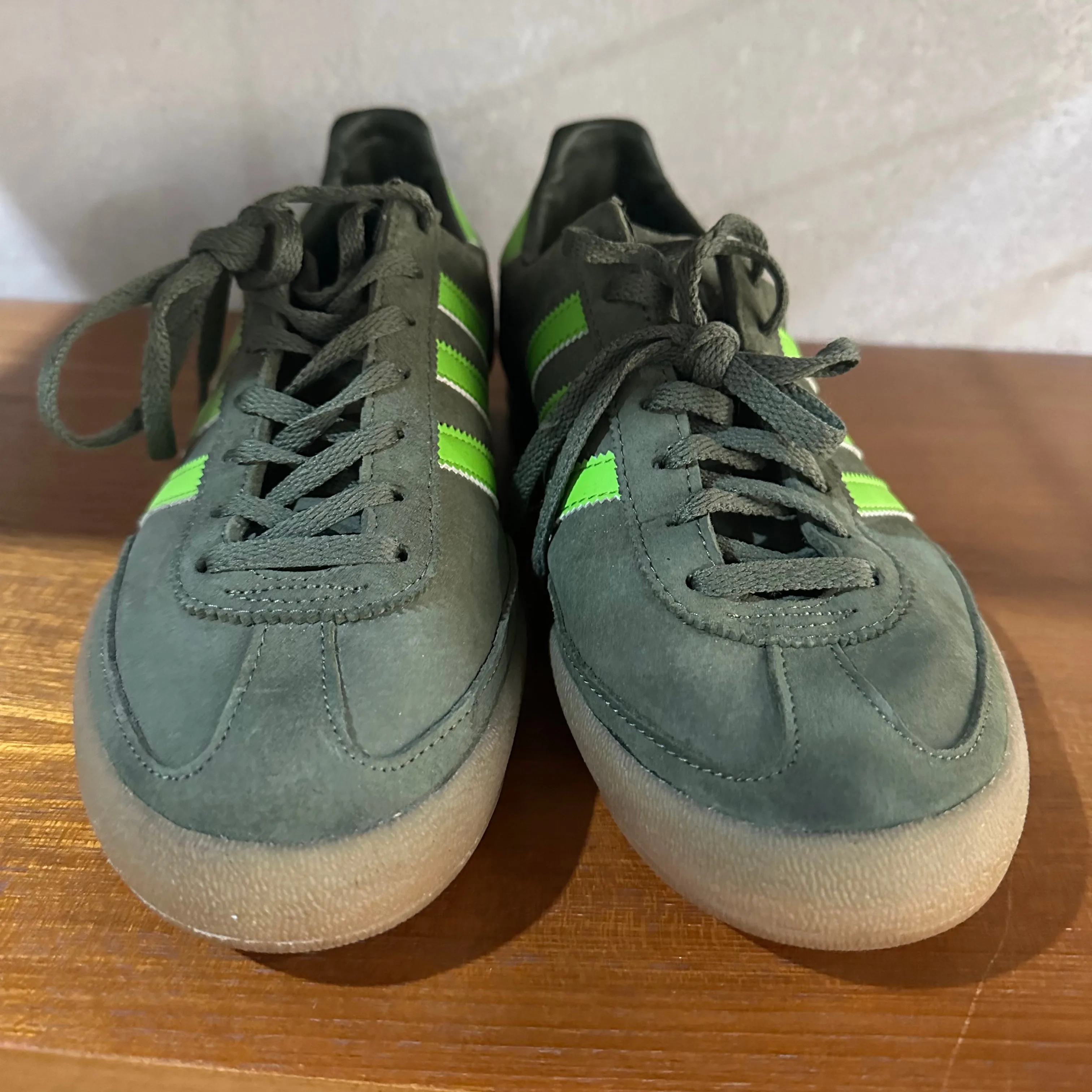 adidas Jeans 2016 Trainers - UK 9 - Green / Slime
