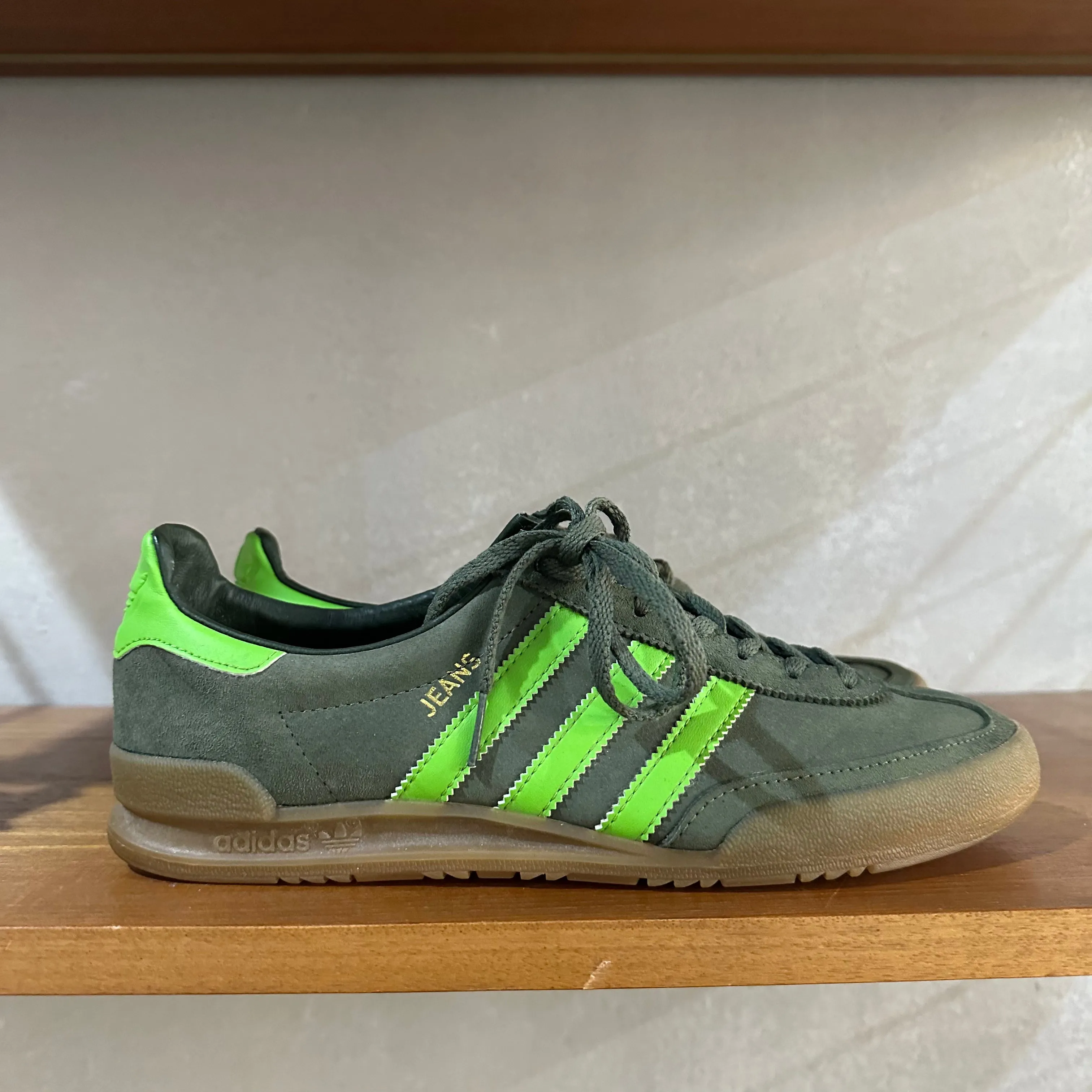 adidas Jeans 2016 Trainers - UK 9 - Green / Slime