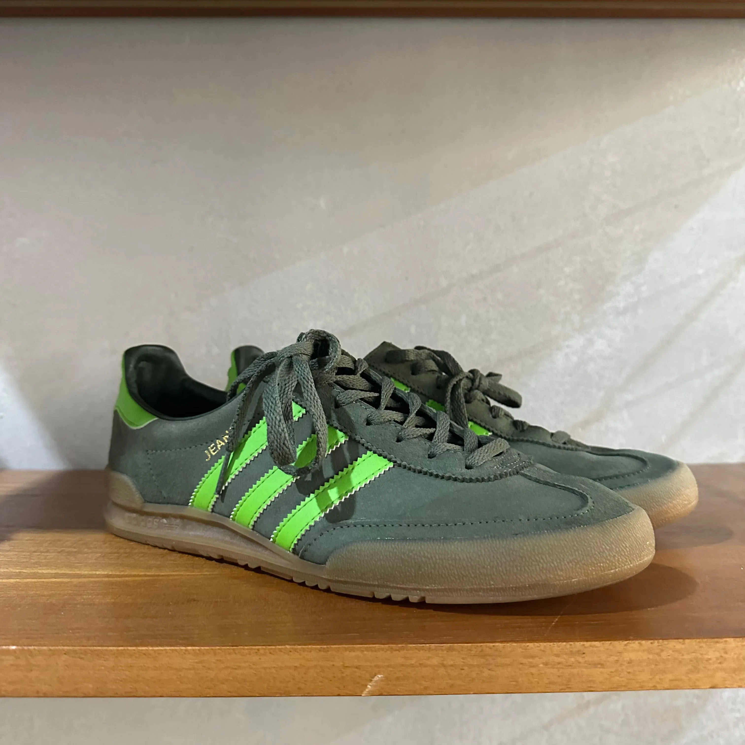 adidas Jeans 2016 Trainers - UK 9 - Green / Slime
