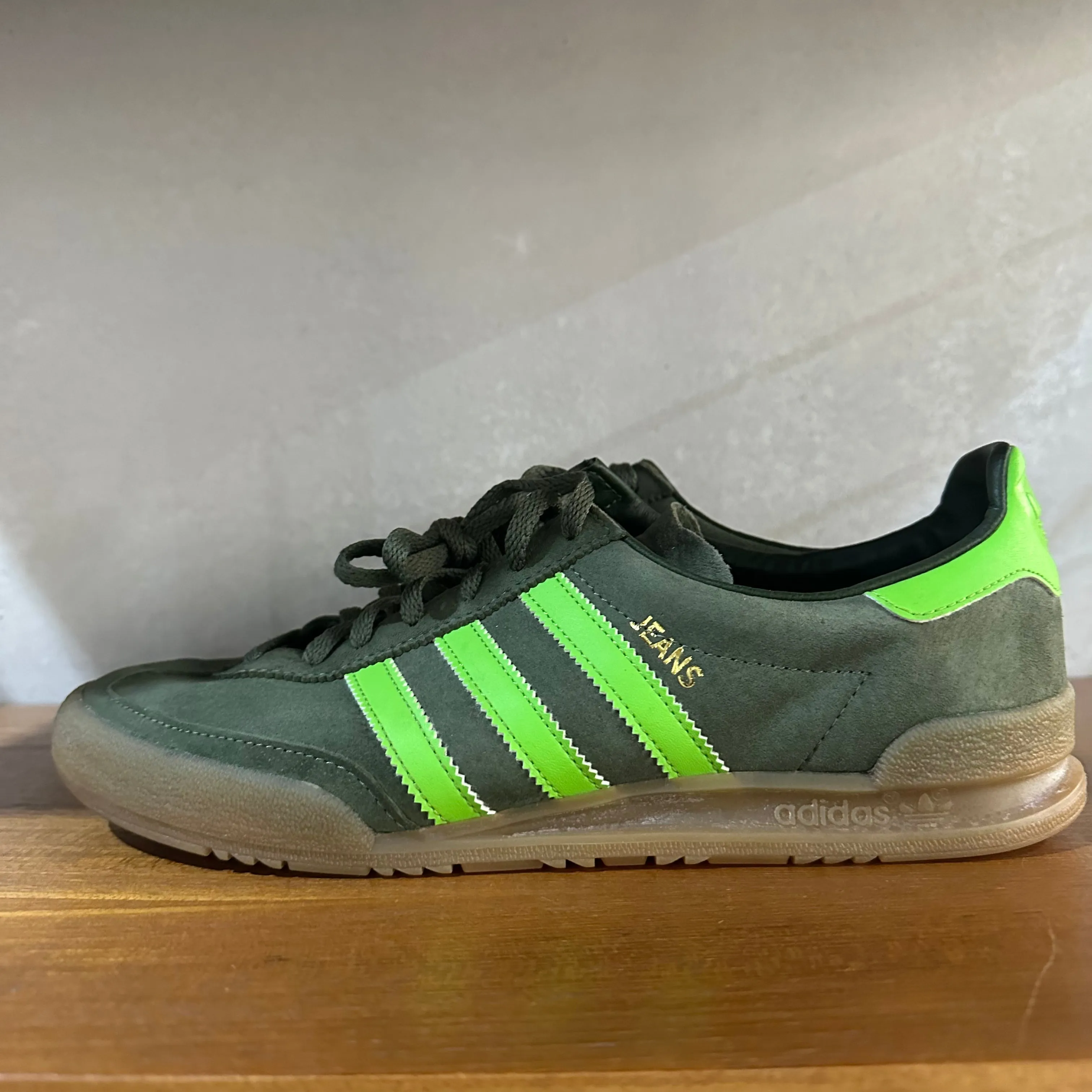 adidas Jeans 2016 Trainers - UK 9 - Green / Slime