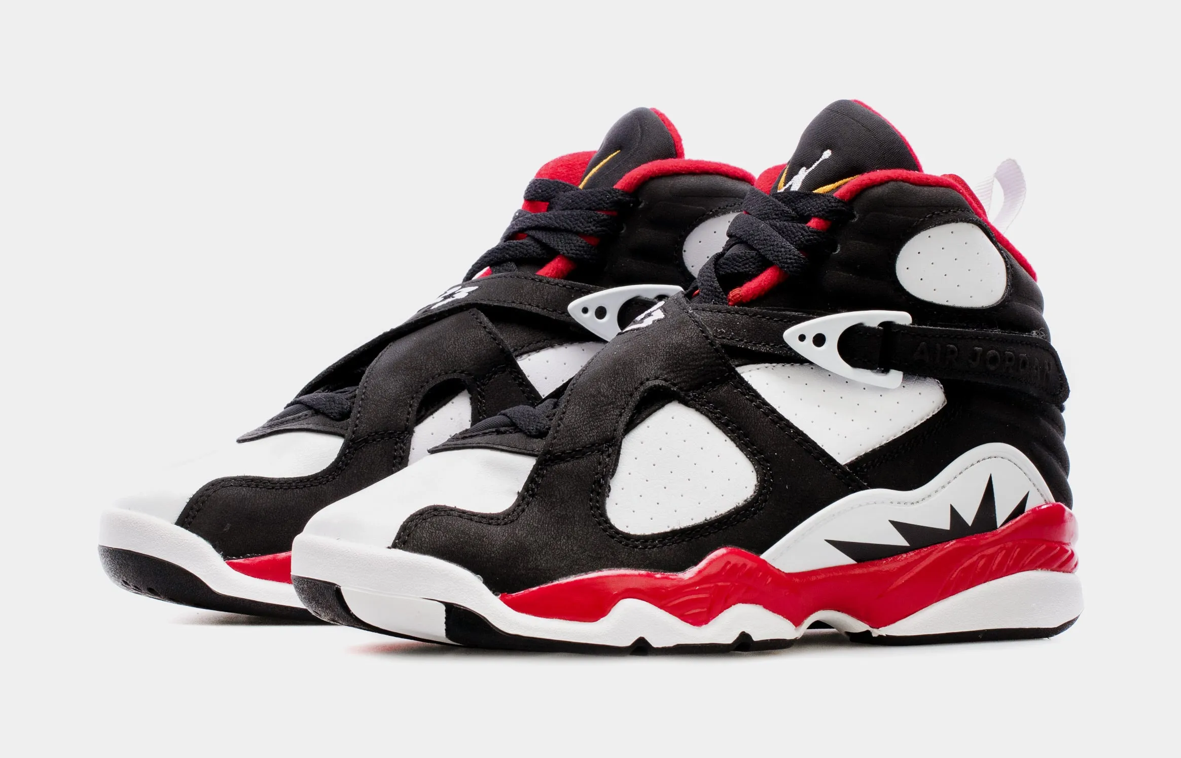 Air Jordan 8 Paprika Grade School Lifestyle Shoes (Black/Red)