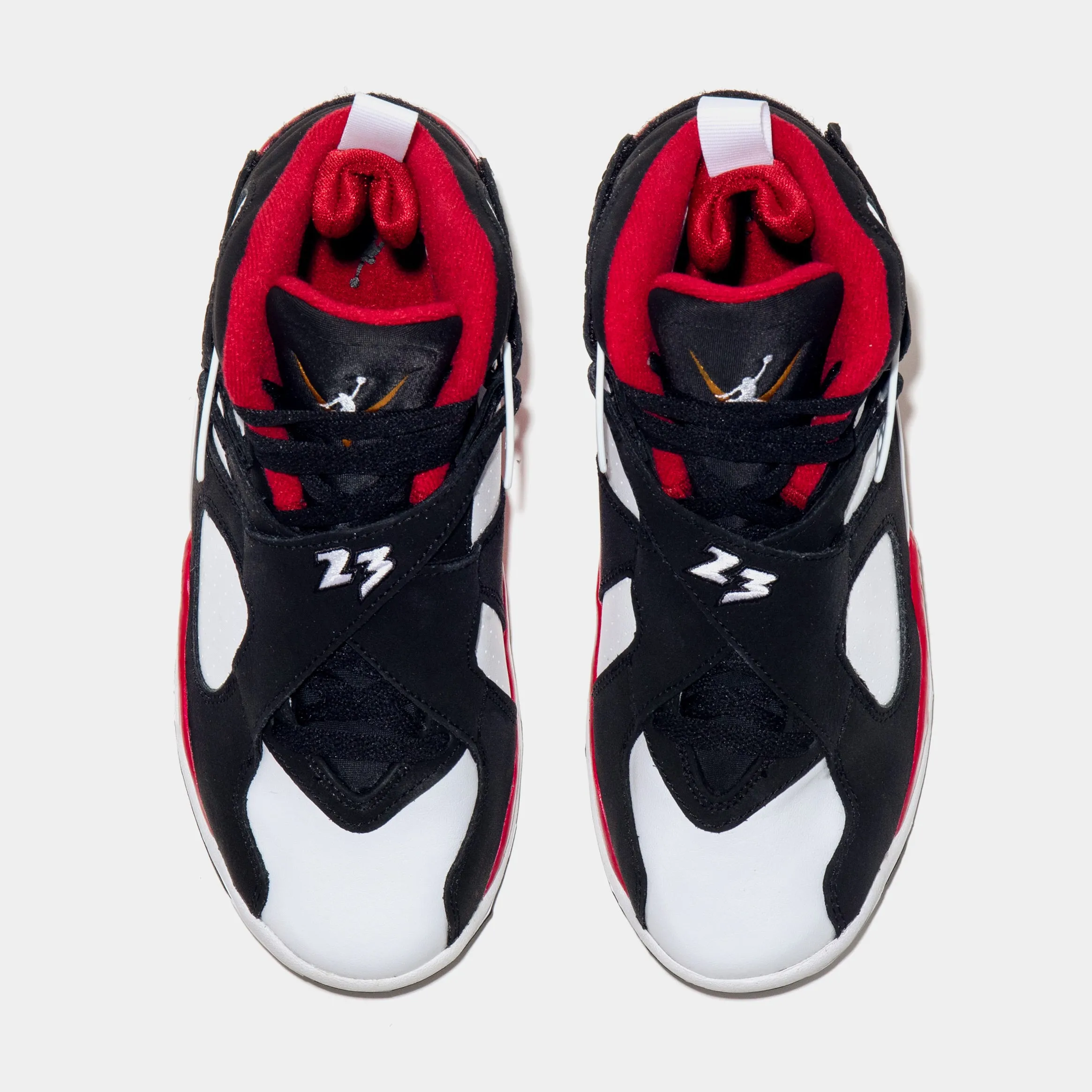 Air Jordan 8 Paprika Grade School Lifestyle Shoes (Black/Red)