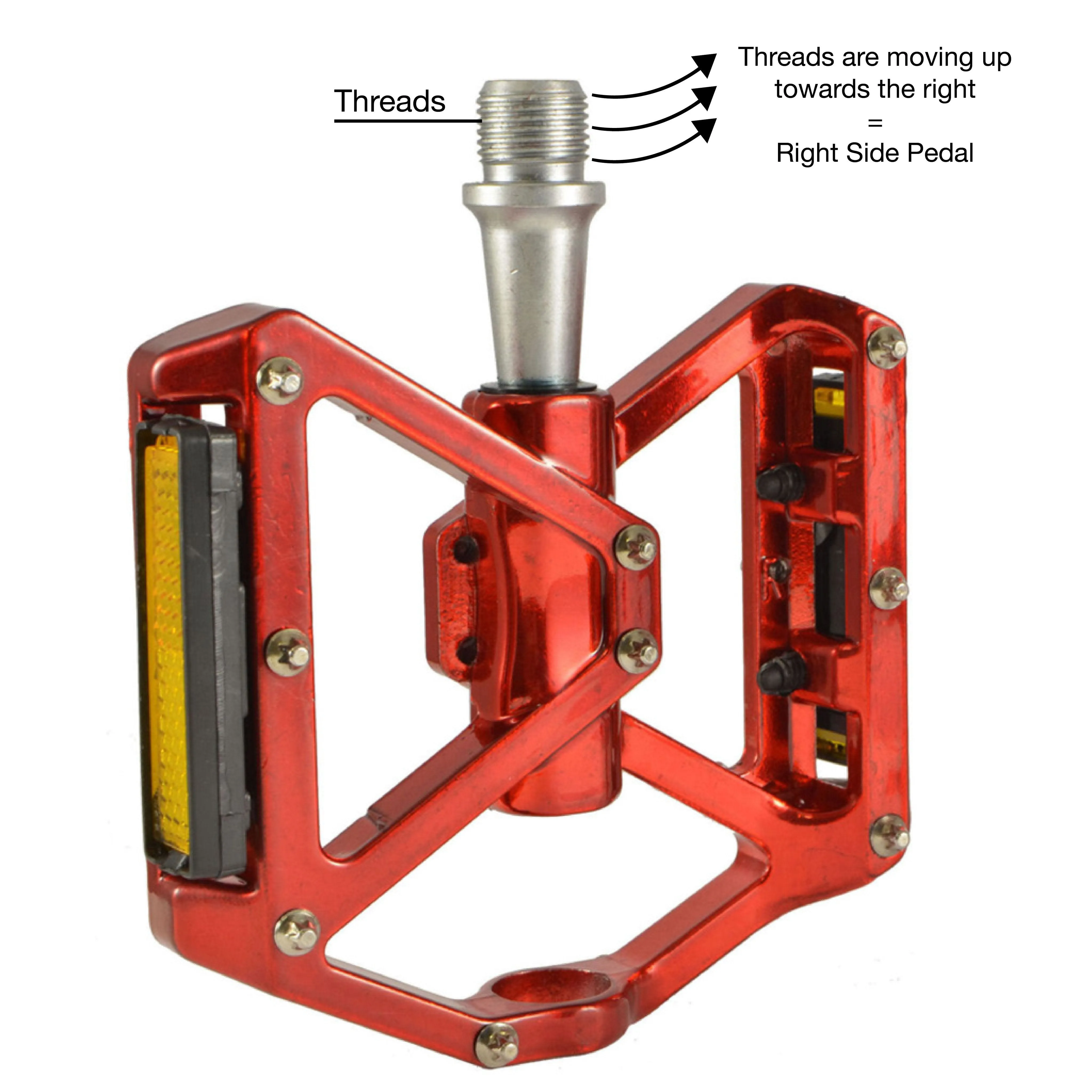 Bike Pedals: Sealed Bearing Alloy Platform
