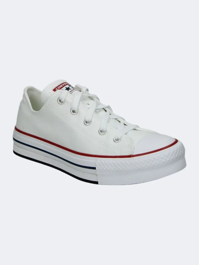 Converse All Star Eva Lift Kids Lifestyle Shoes White