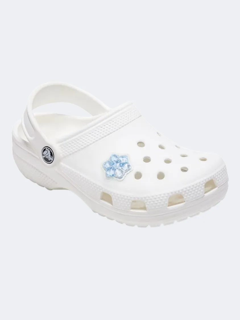 Crocs Squishy Snowflake Unisex Lifestyle Pins White/Blue