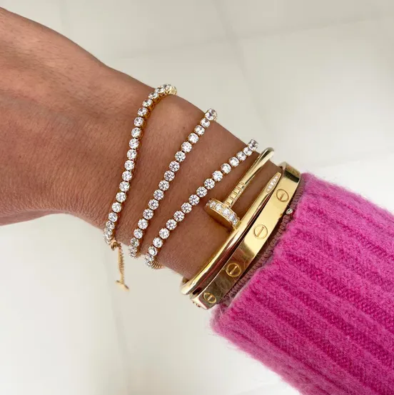 CRYSTAL TENNIS BRACELET