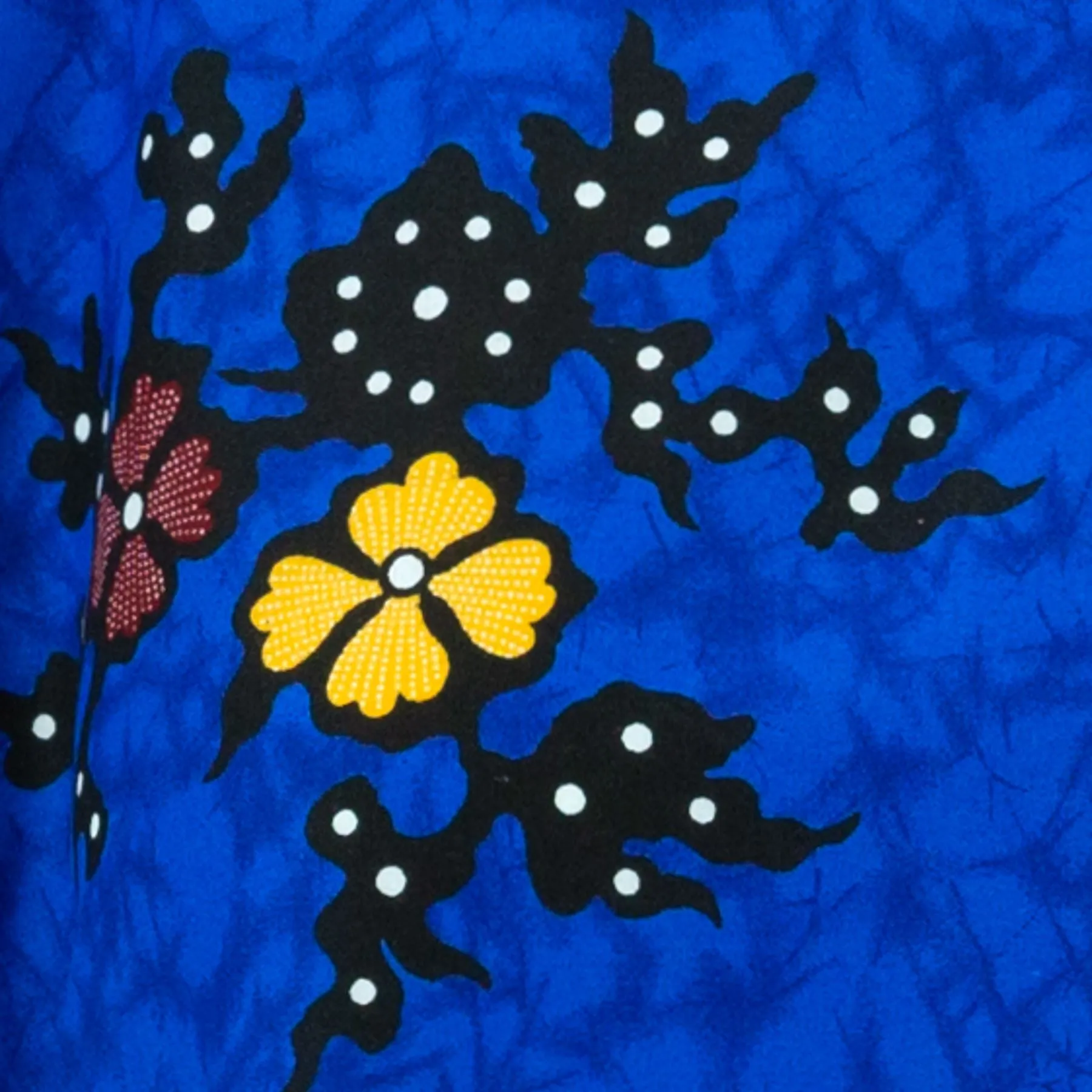 Empire Line Tea Dress - Blue Freesia