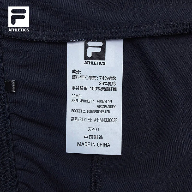 FILA CORE ATHLETICS TENNIS1 ART IN SPORTS Men Knitted Shorts (Navy)