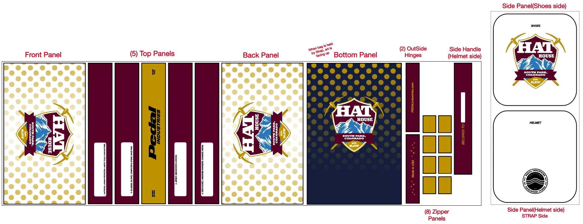 Hat House Endurance RACEDAY BAG™