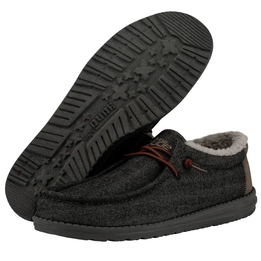 'Hey Dude' Men's Wally - Black Shell