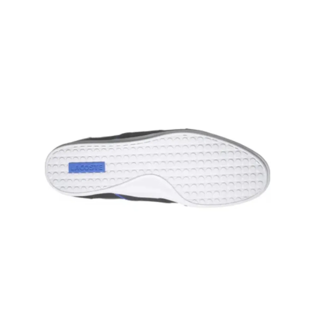 LACOSTE 7-41CMA0058011 NIVOLOR 0721 MN'S (Medium) Black/Blue Leather Lifestyle Shoes