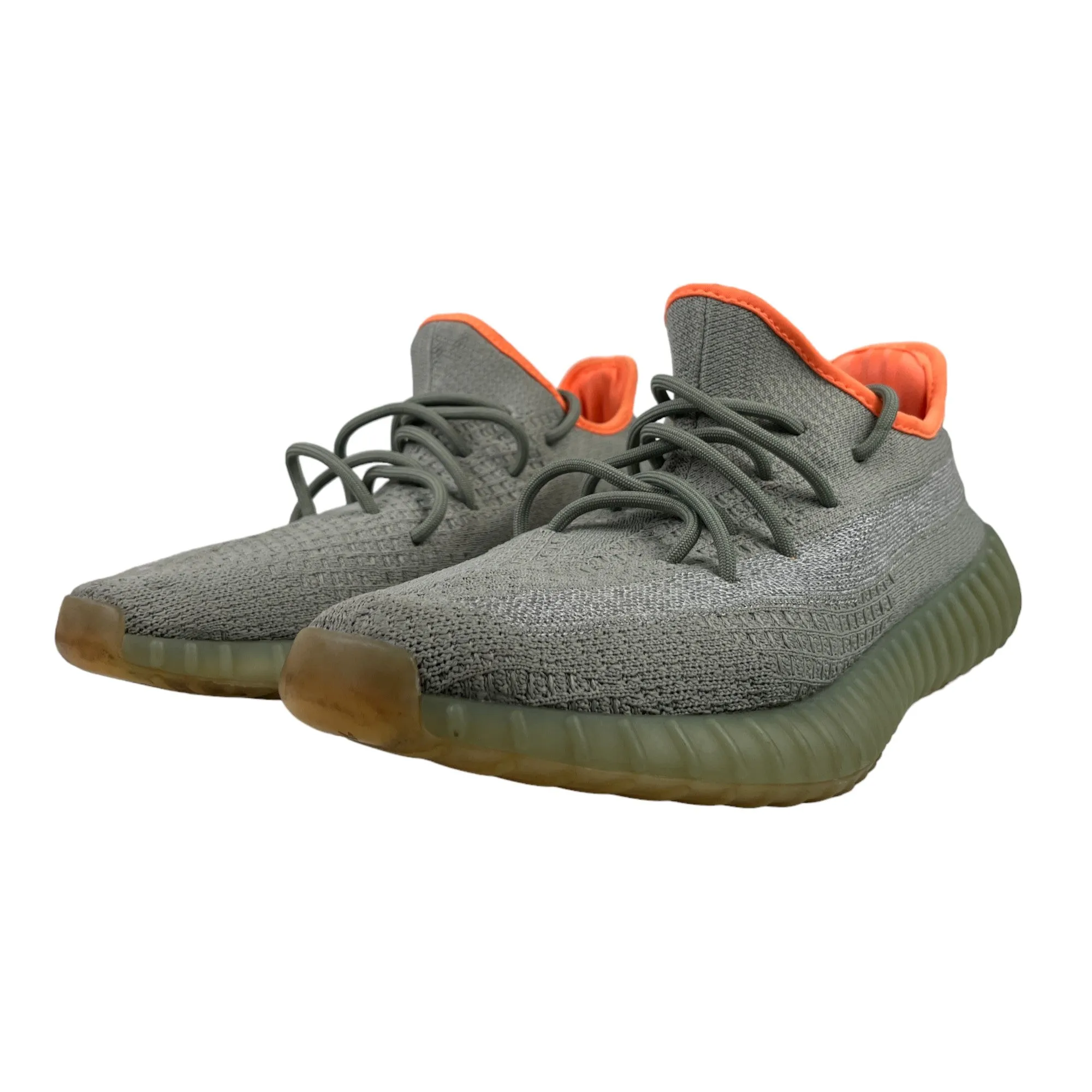 Men's 350 Boost V2 Desert Sage Low Trainers Green Size EU 45 / UK 11