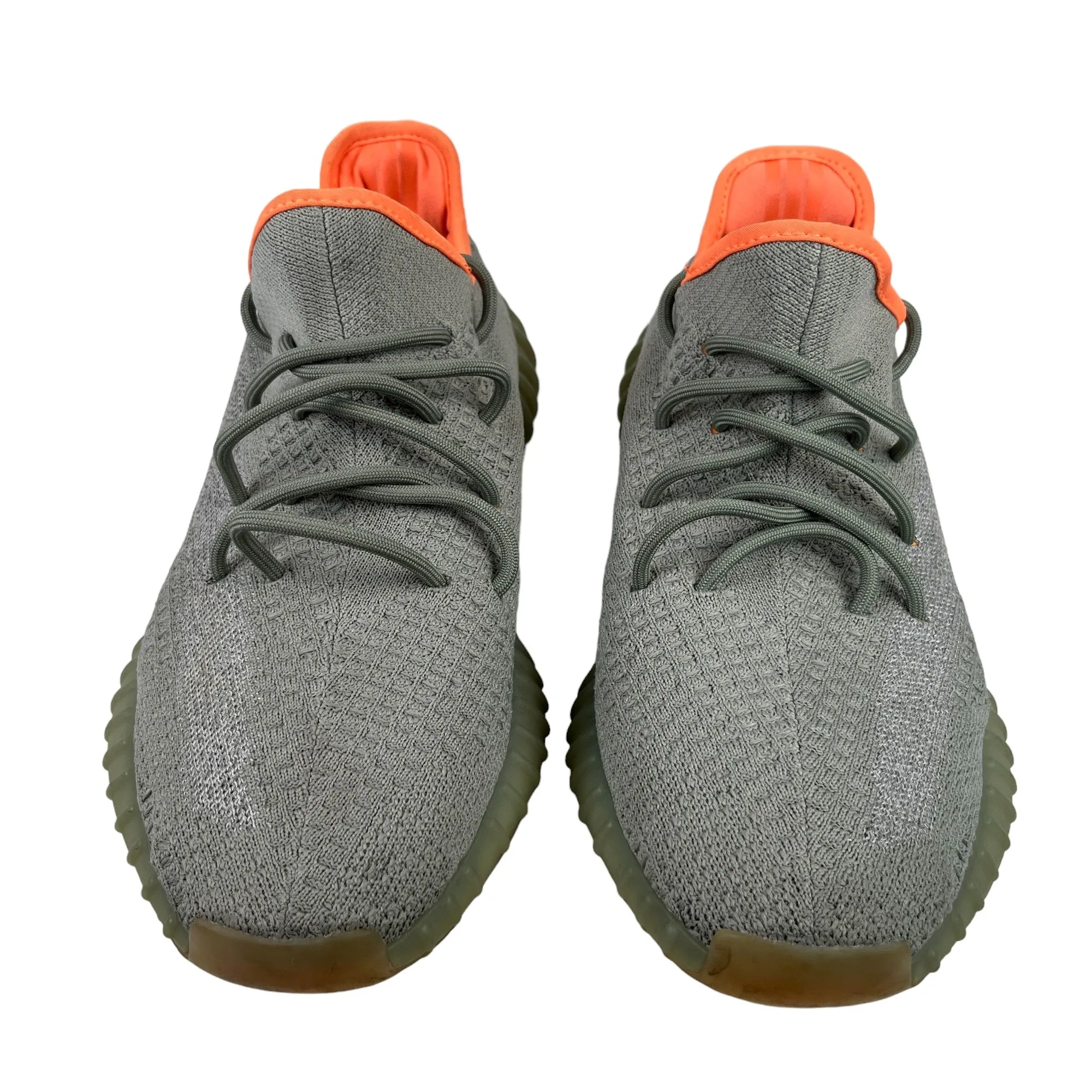 Men's 350 Boost V2 Desert Sage Low Trainers Green Size EU 45 / UK 11