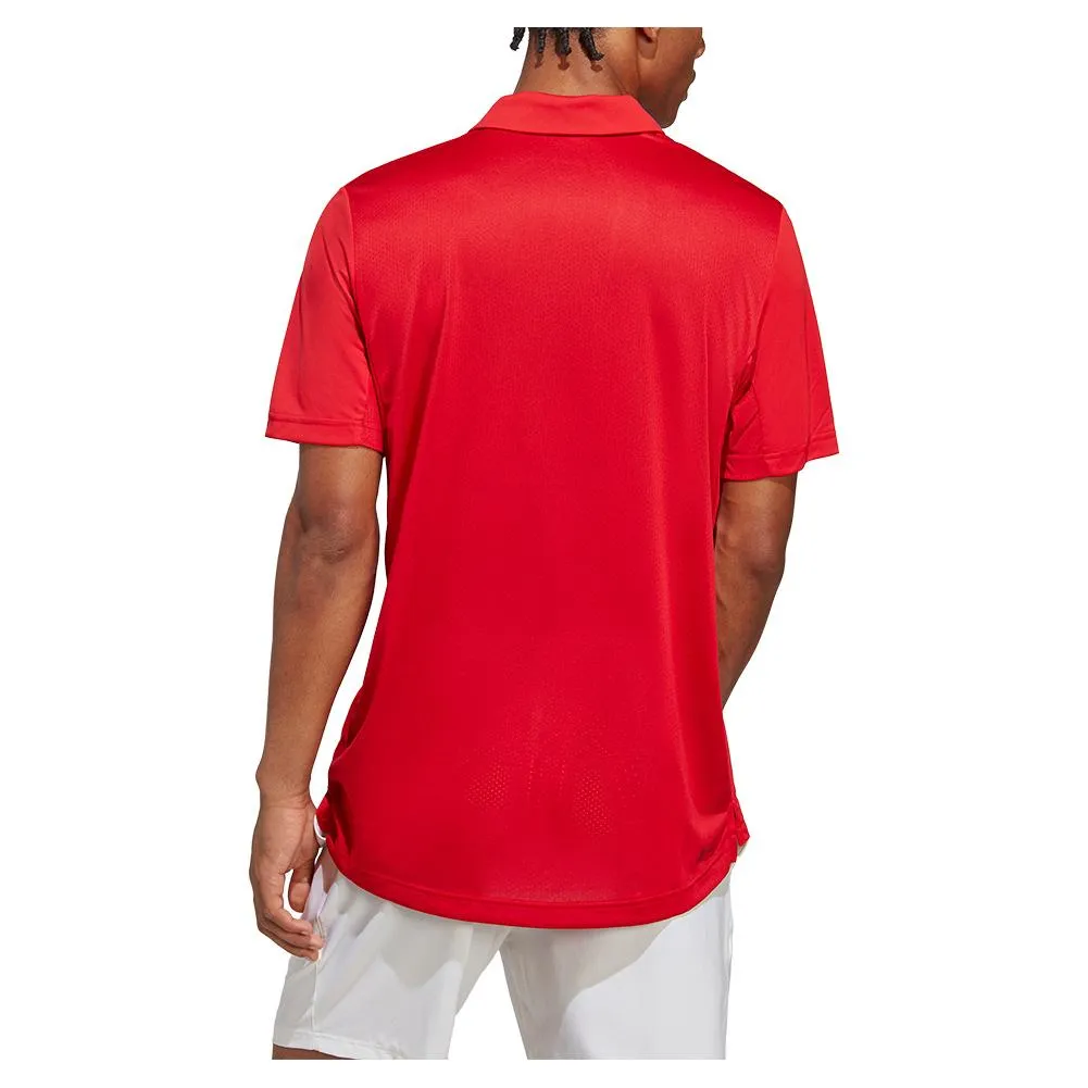 Men's Club Tennis Polo Better Scarlet