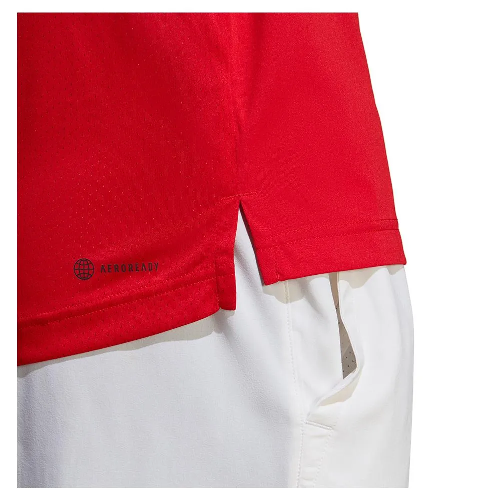 Men's Club Tennis Polo Better Scarlet