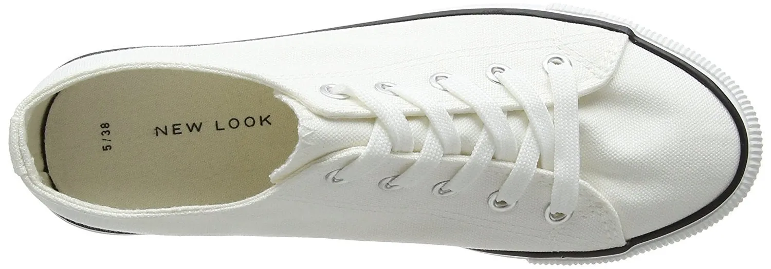 New Look Marker-Lace up Girls / Womens Trainers