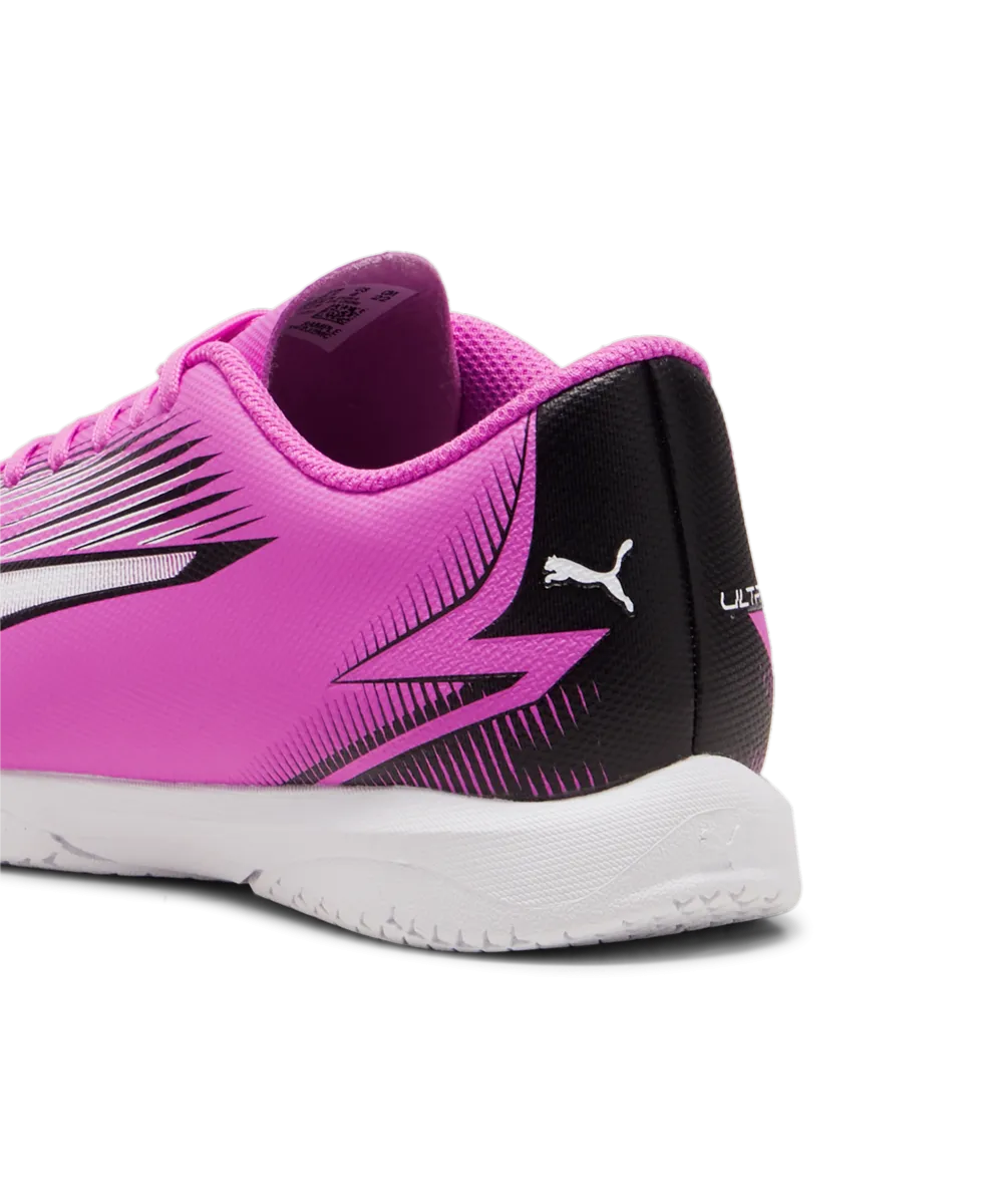 PUMA Ultra Play IT Junior Indoor Soccer Shoes 107780 01 PINK/WHITE/BLACK