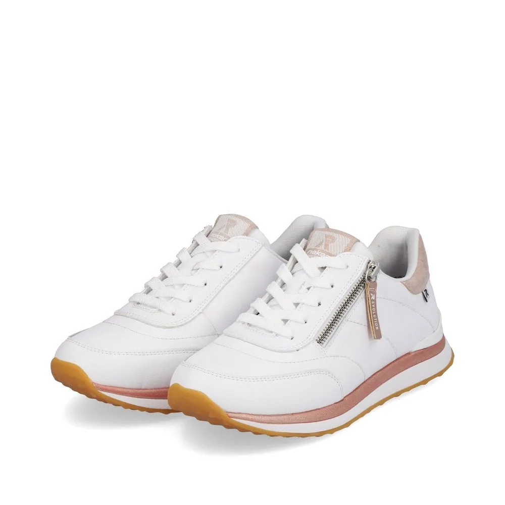 Rieker Trainers 42505 Ladies Shoes White