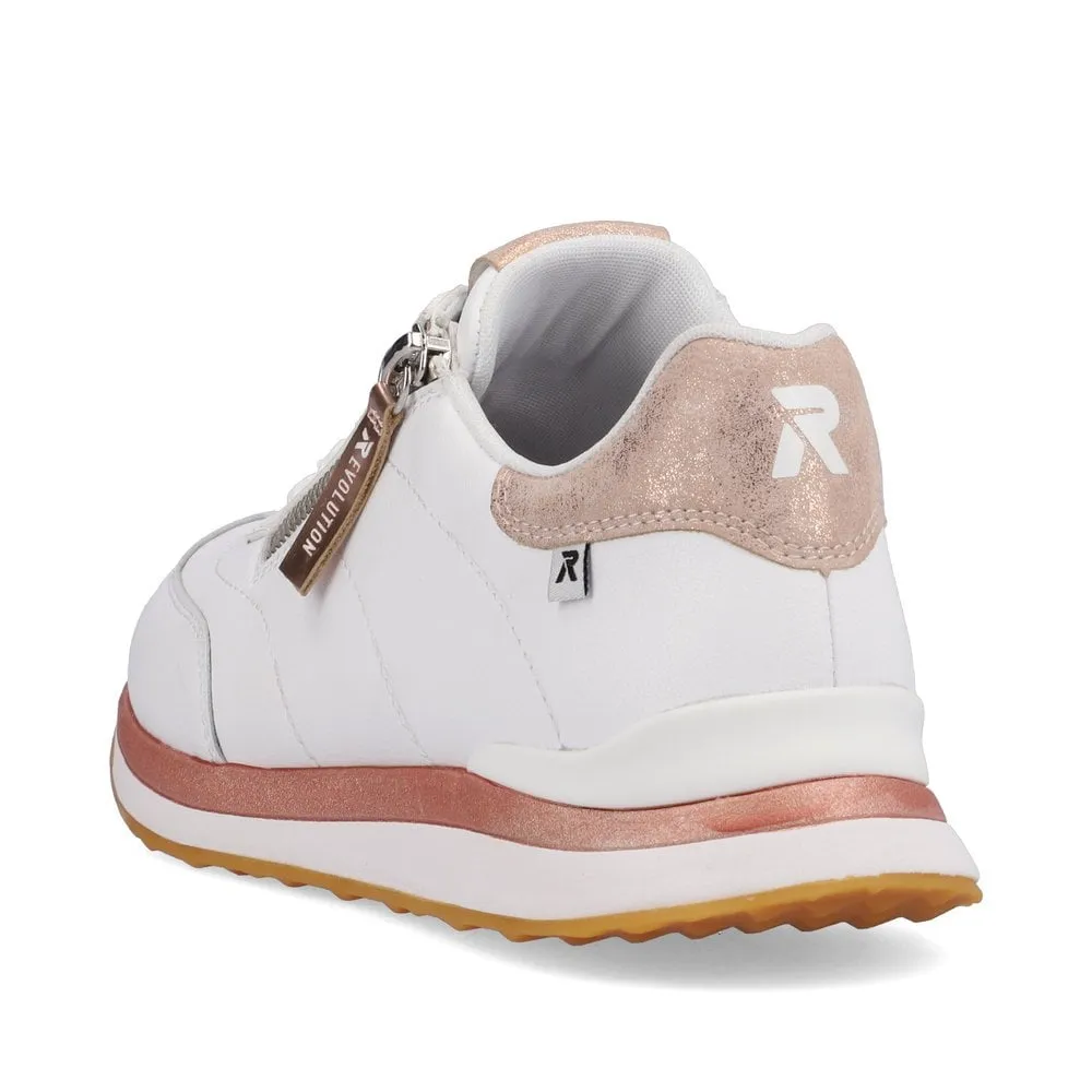 Rieker Trainers 42505 Ladies Shoes White