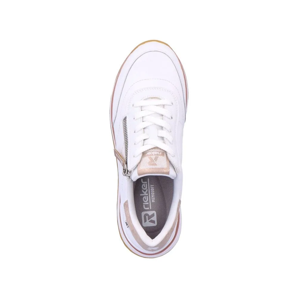 Rieker Trainers 42505 Ladies Shoes White