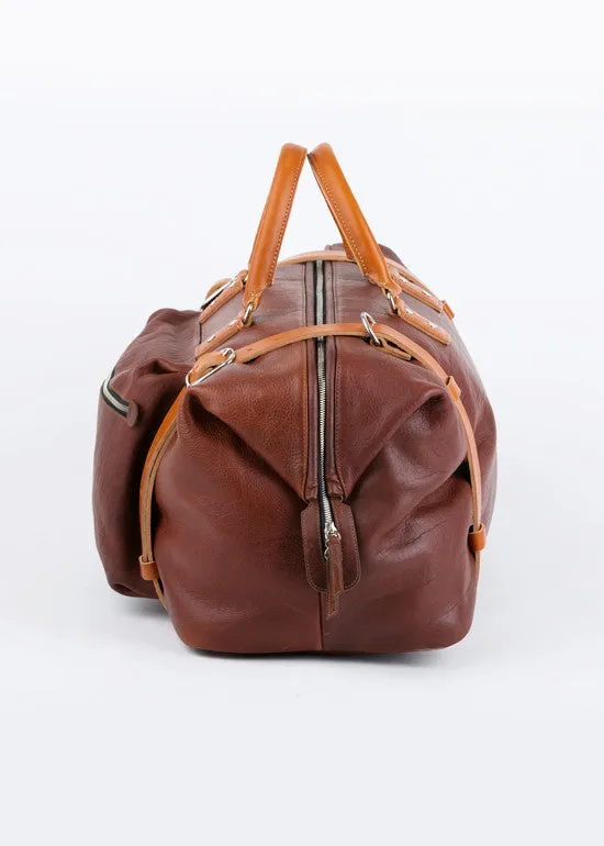 Roamographer | An American Bison Leather Duffle Bag