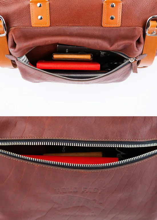 Roamographer | An American Bison Leather Duffle Bag