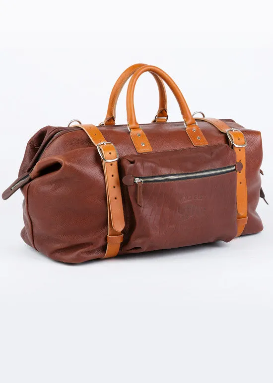Roamographer | An American Bison Leather Duffle Bag
