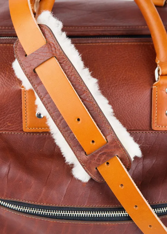 Roamographer | An American Bison Leather Duffle Bag