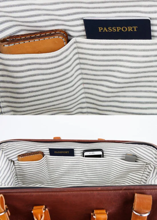Roamographer | An American Bison Leather Duffle Bag