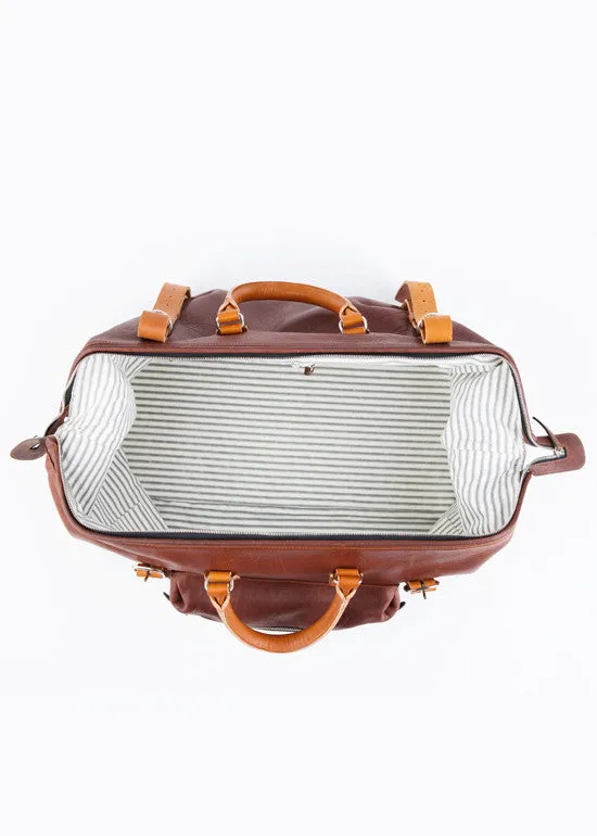 Roamographer | An American Bison Leather Duffle Bag