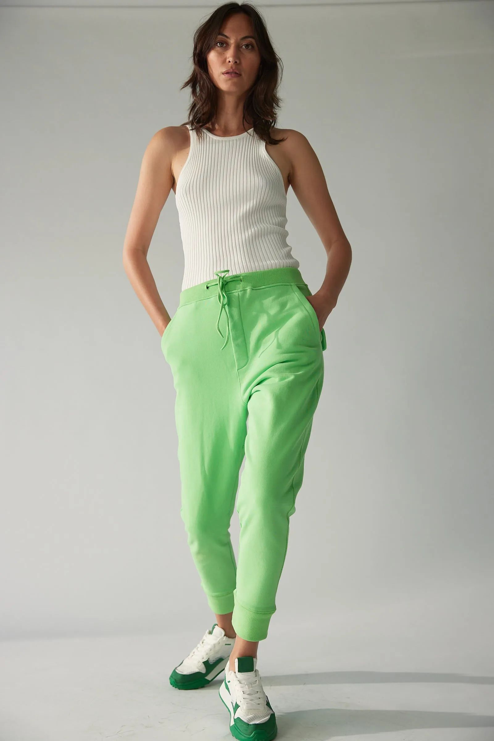 Shen Luxe Green Sweat Pant