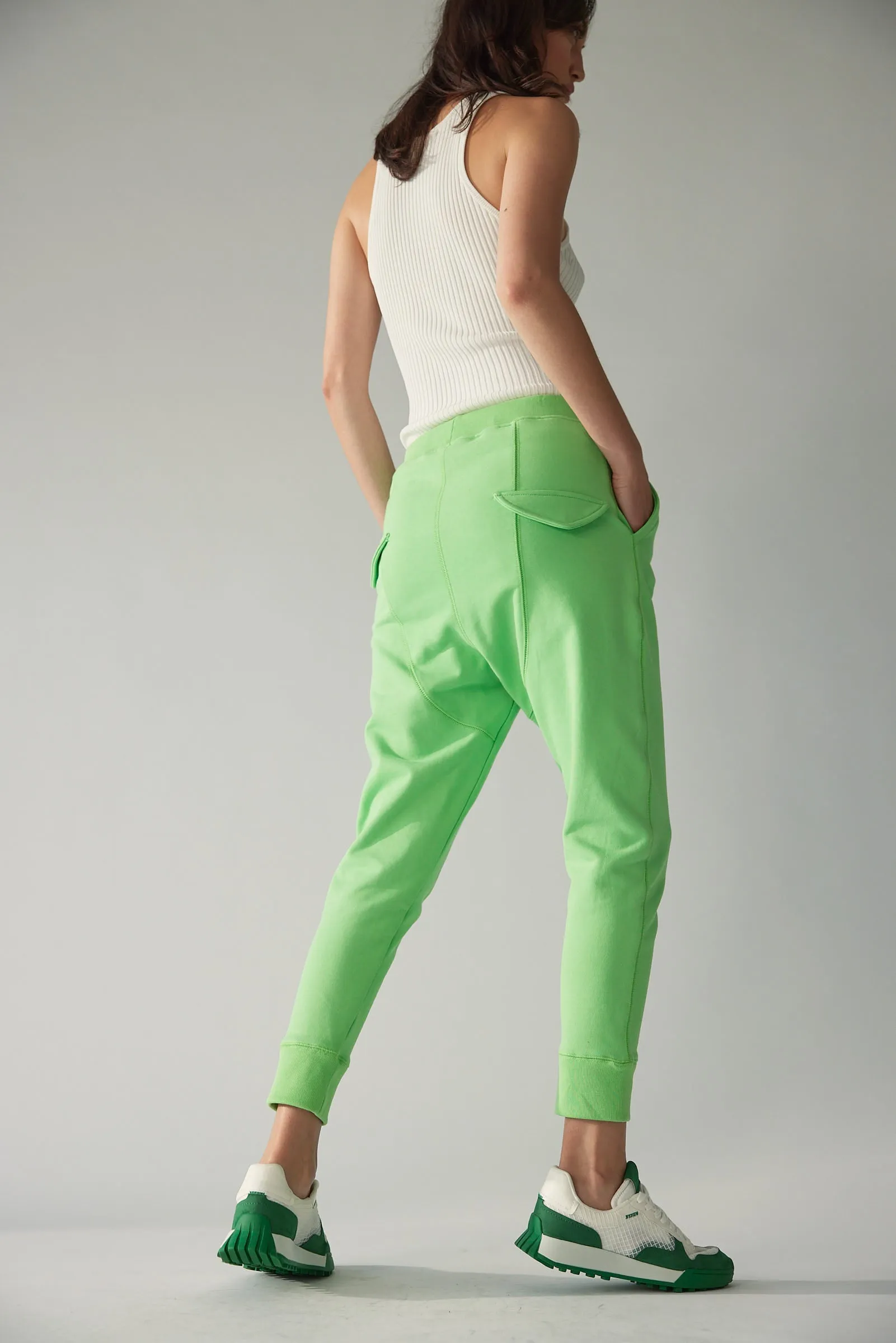 Shen Luxe Green Sweat Pant