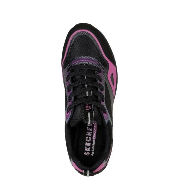 Skechers Uno 2 Mad Air Womens Trainer Black Pink