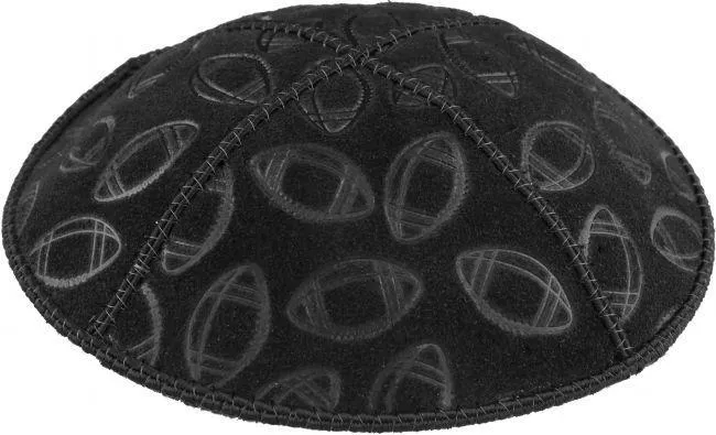 Sports Theme Suede Kippahs Personalized