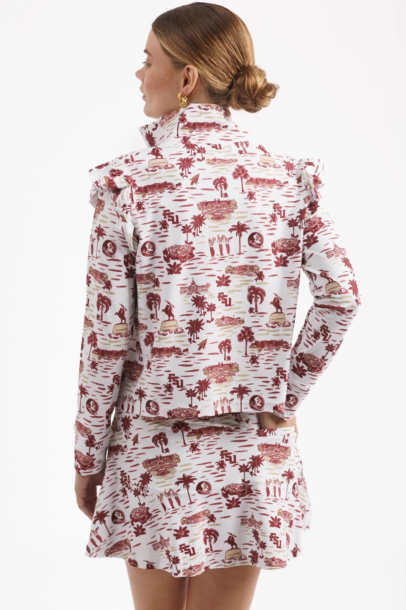 Tailgate Collection Molly Skort - Florida State Toile