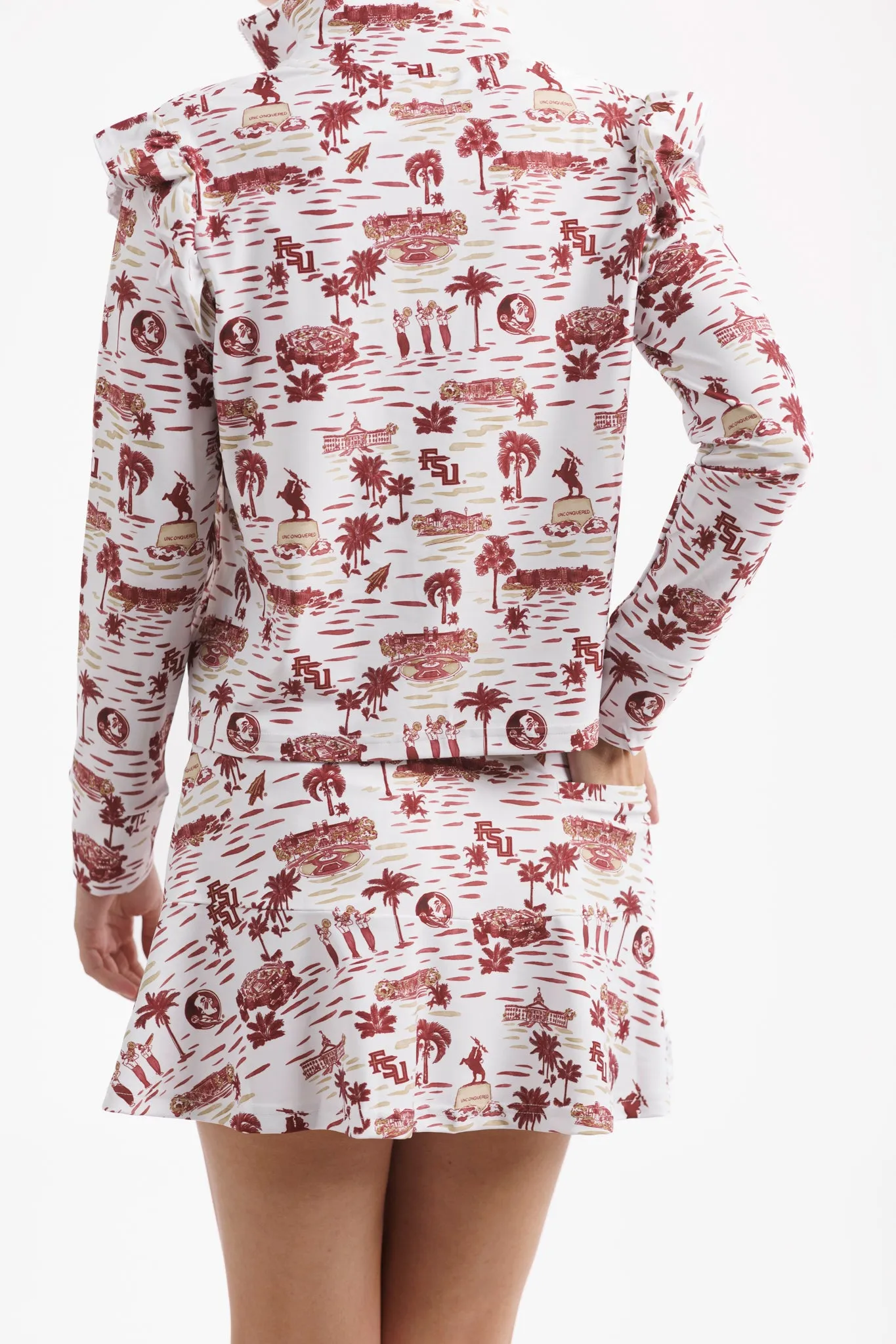 Tailgate Collection Molly Skort - Florida State Toile