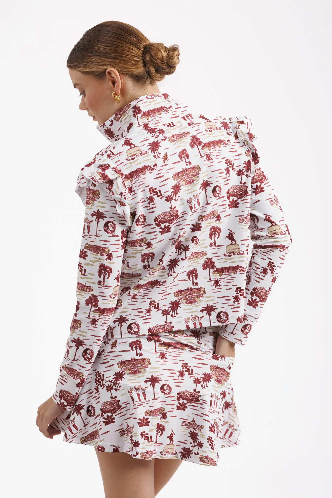 Tailgate Collection Molly Skort - Florida State Toile