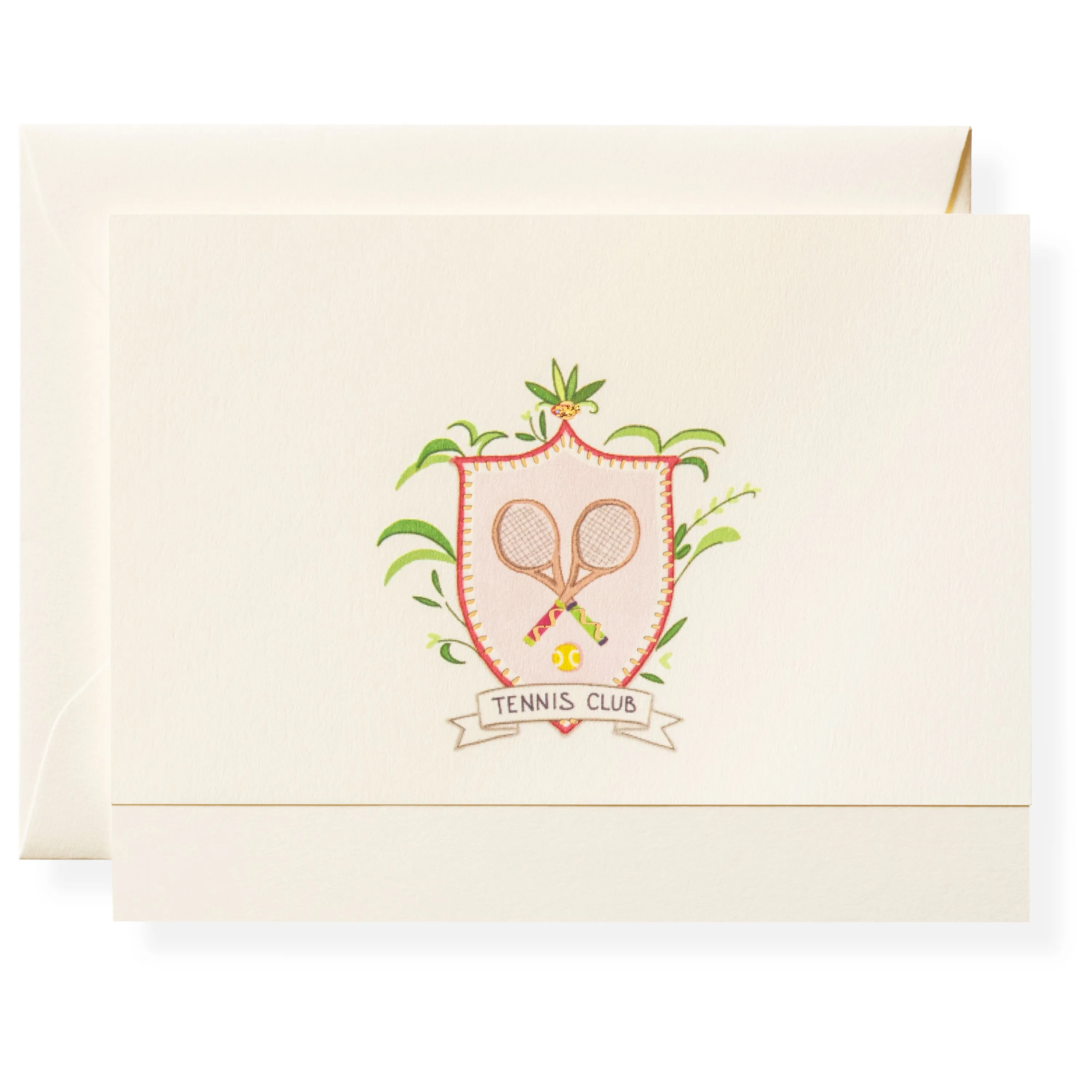 Tennis Club Note Card Box