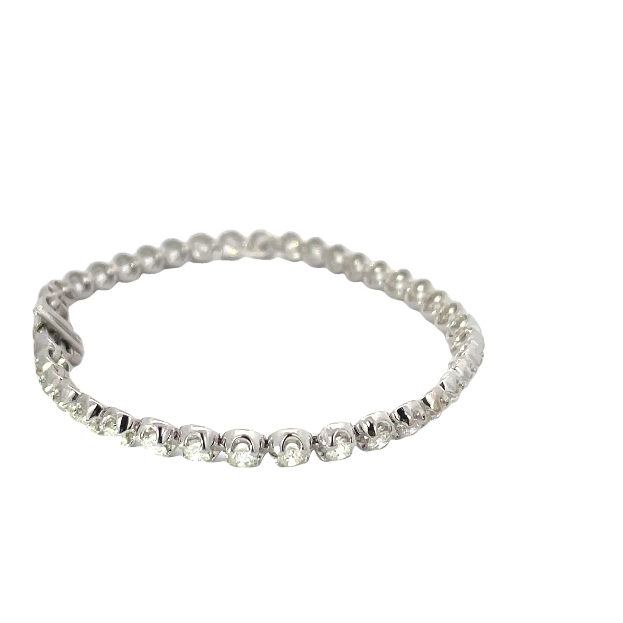 White Gold Diamond 3CT Tennis Bracelet